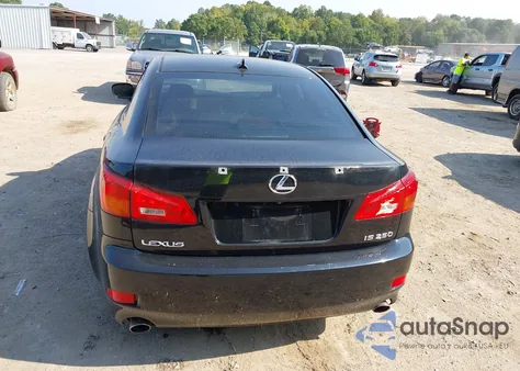2008 Lexus Is 250 250 from USA, damaged, VIN JTHBK262485076230